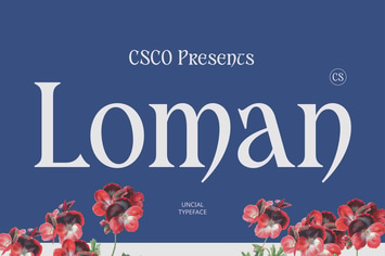 Loman – Uncial Font