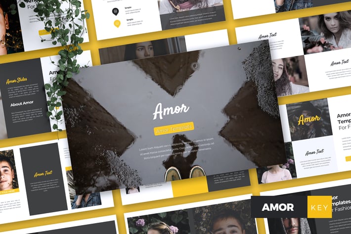 AMOR - Fashion Keynote Template