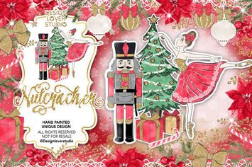 Nutcracker Red design