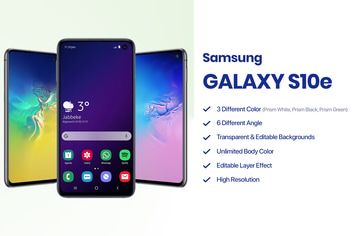 Samsung Galaxy s10 e Mockup