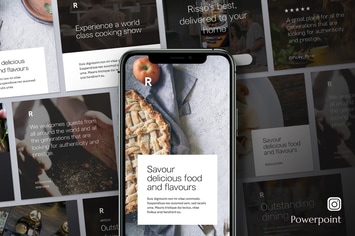 Risso - Elegant Instagram Kit Powerpoint