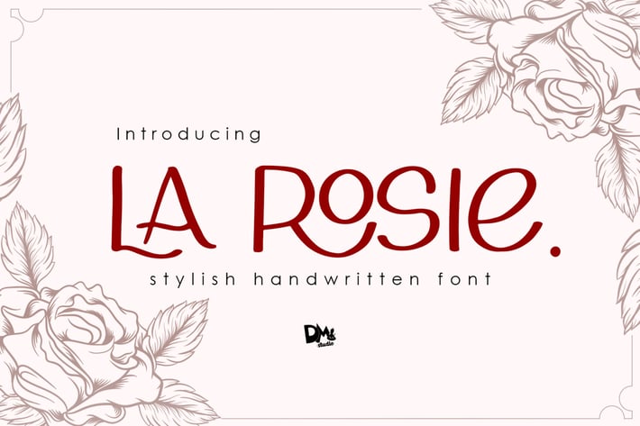 La Rosie - Stylish Handwritting Font 