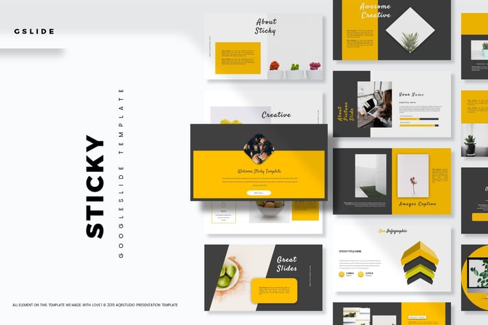 Sticky - Google Slides Template