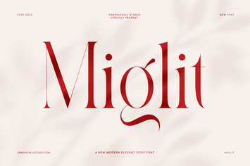 Miglit Elegant Serif Font