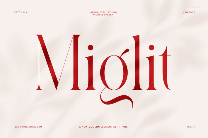 Miglit Elegant Serif Font