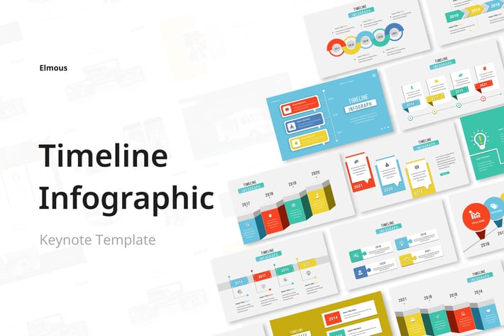 Timeline Infographic Keynote Template