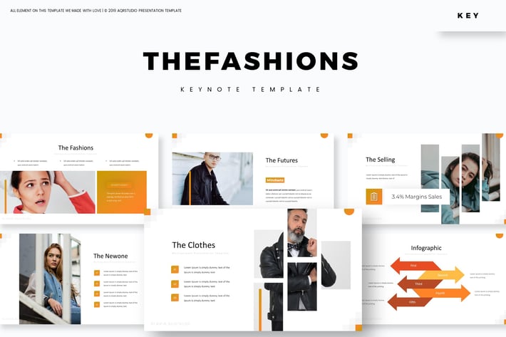 The Fashion - Keynote Template