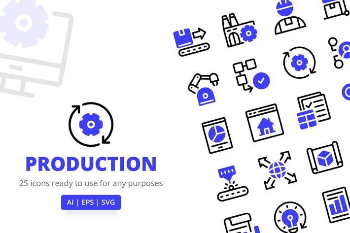 Production (Line and Solid)