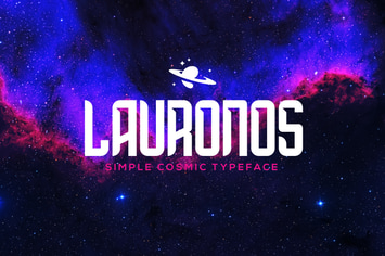 Lauronos typeface