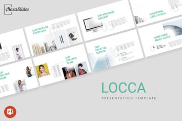 Locca - Creative Powerpoint Presentation Template