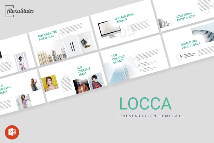 Locca - Creative Powerpoint Presentation Template