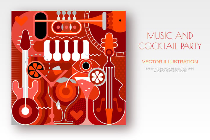 Music Festival, Concert and Cocktail Party 