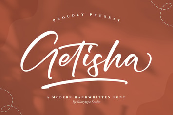 Getisha Modern Handwritten Font