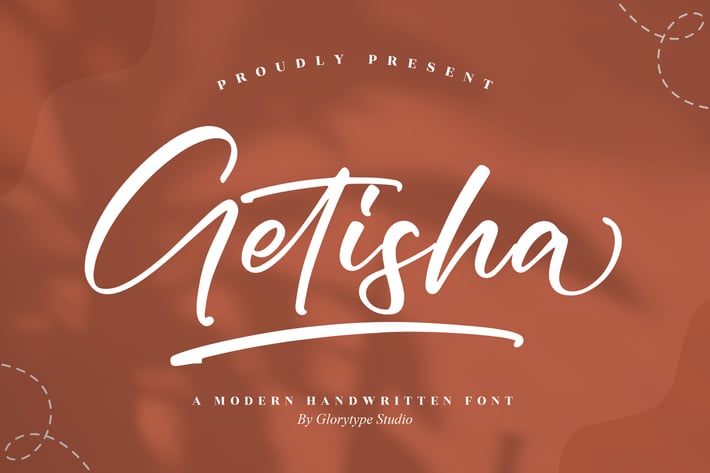 Getisha Modern Handwritten Font