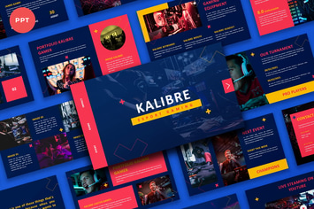 Kalibre - Esport Gaming PowerPoint 