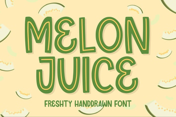 Melon Juice - Freshty Font