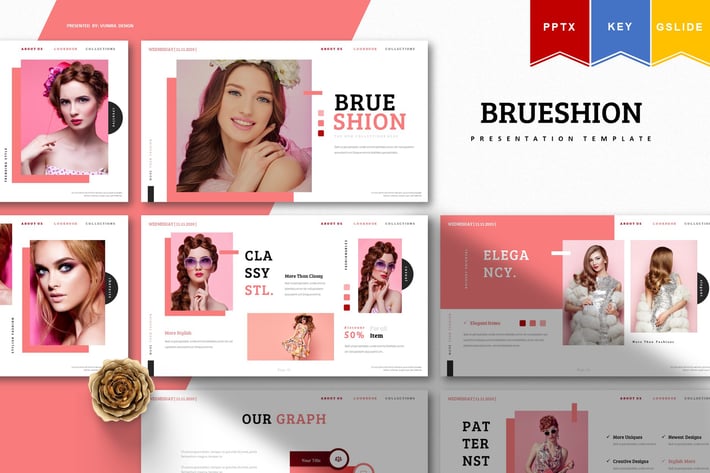Brueshion | Powerpoint, Keynote, Google Slides