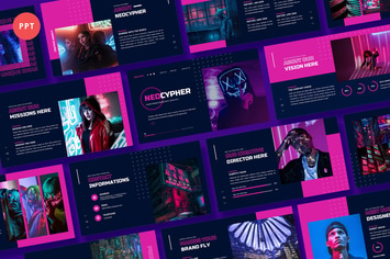 Neocypher - Cyberpunk Power Point