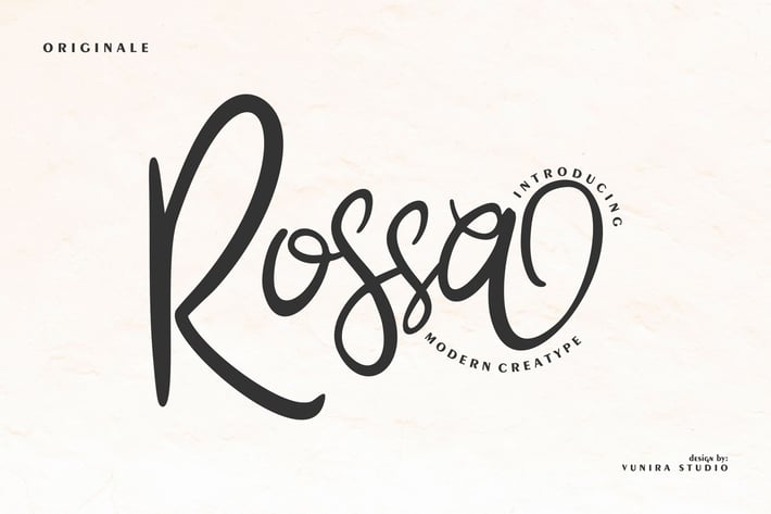 Rossa | Modern Creatype