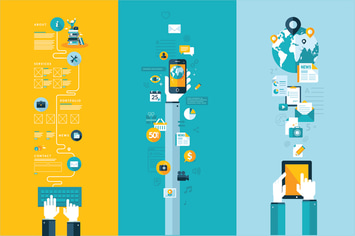 Set of Flat Design Concepts