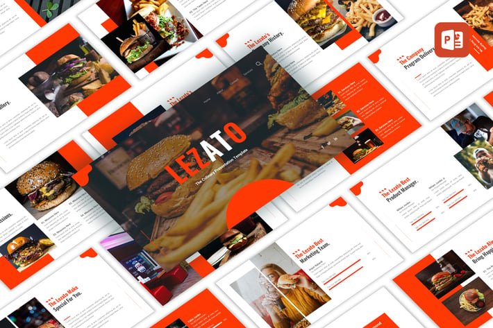 Lezato - Culinary PowerPoint Template