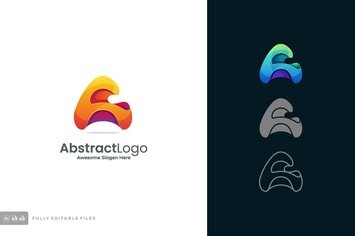 Abstract Colorful Logo Template