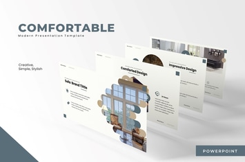 The Comfortable - Powerpoint Template