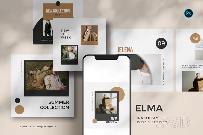 Elma - Instagram Template Set