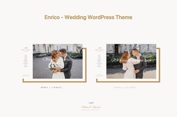 Enrico - Wedding WordPress Theme