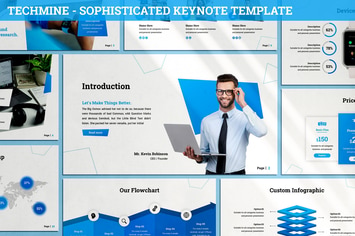 Techmine - Sophisticated Keynote Template