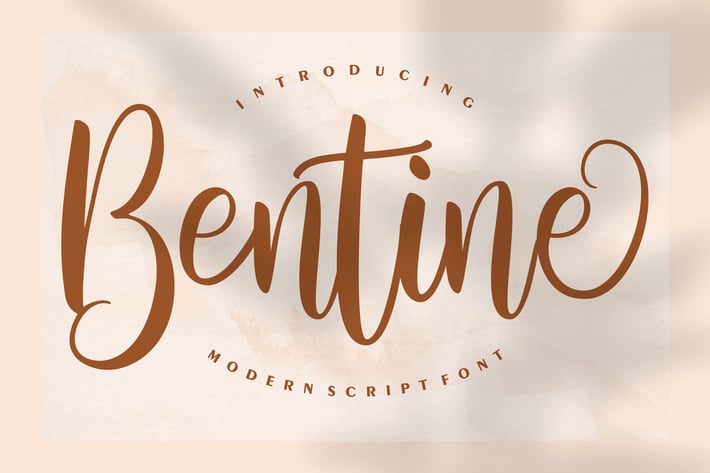 Bentine Modern Script