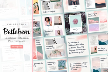 Betlehem - Instagram Post Template Power Point