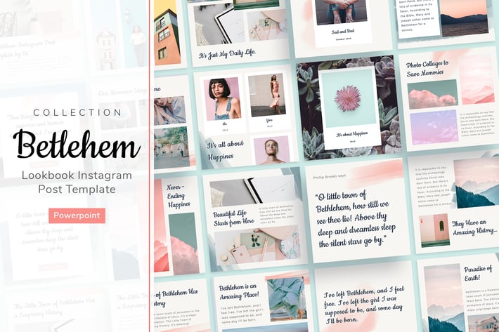 Betlehem - Instagram Post Template Power Point