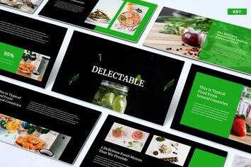 Delectable - Keynote Template