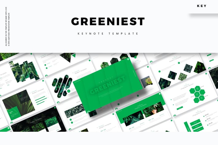 Greeniest - Keynote Template