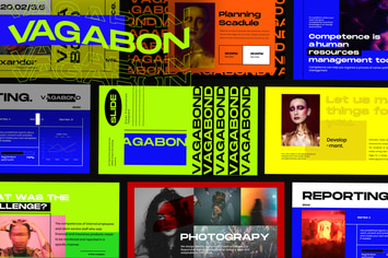 VAGABOND - Urban Design Creative Presentation PPT