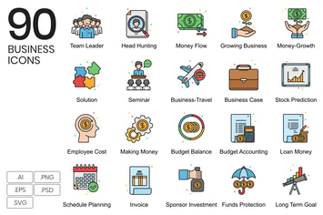 90 Business Icons