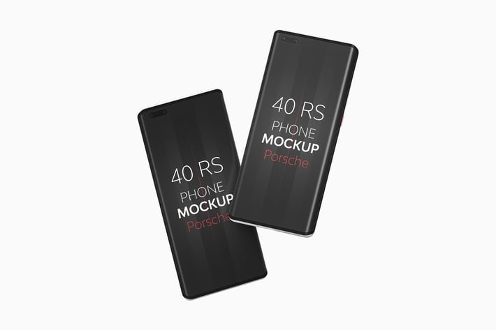 40 RS Phone Mockup