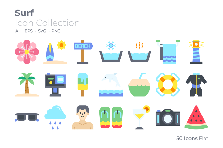 Surf Color Icon