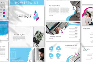 Grotestque - Business Creative Powerpoint Template