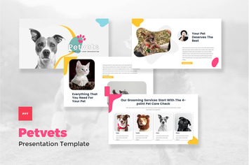 Pet Care & Pet Shop PowerPoint Template