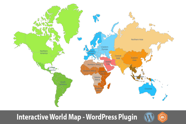 Interactive World Map - WordPress Plugin