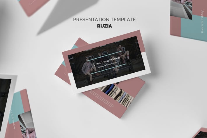 Ruzia : Luxury Fashion Powerpoint