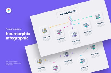 Neumorphism Infographic