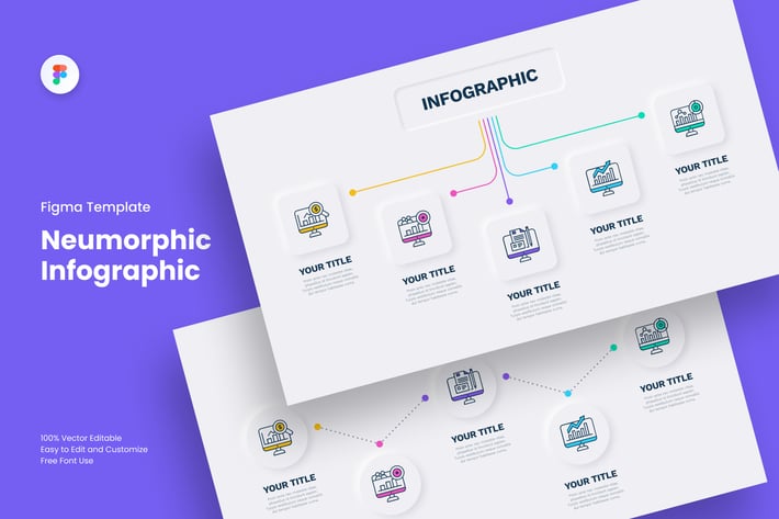 Neumorphism Infographic