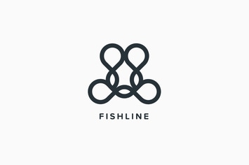 Fish Line Logo Template