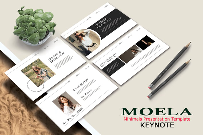 MOELA - Fashion Keynote Template