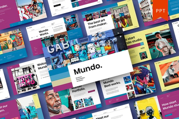 Mundo – Business PowerPoint Template
