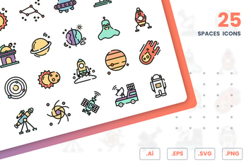 Space Icons Set