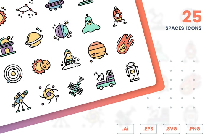 Space Icons Set